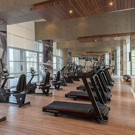 Studio Moderno Em Condominio De Luxo Pe Na Areia Santos  Esterno foto