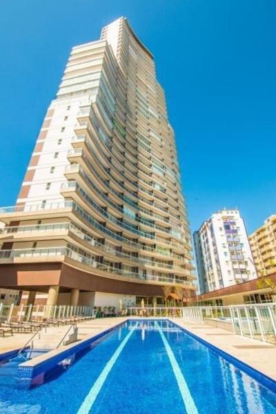 Studio Moderno Em Condominio De Luxo Pe Na Areia Santos  Esterno foto