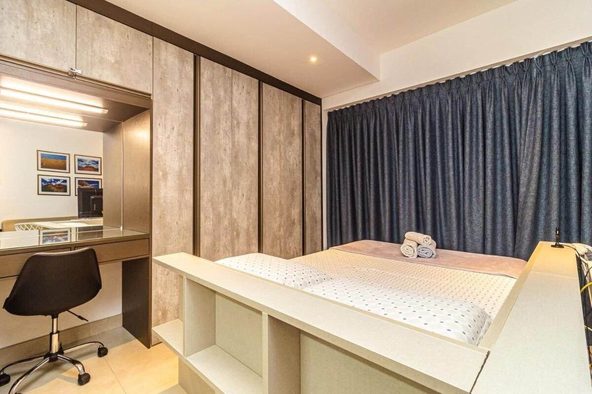 Studio Moderno Em Condominio De Luxo Pe Na Areia Santos  Esterno foto