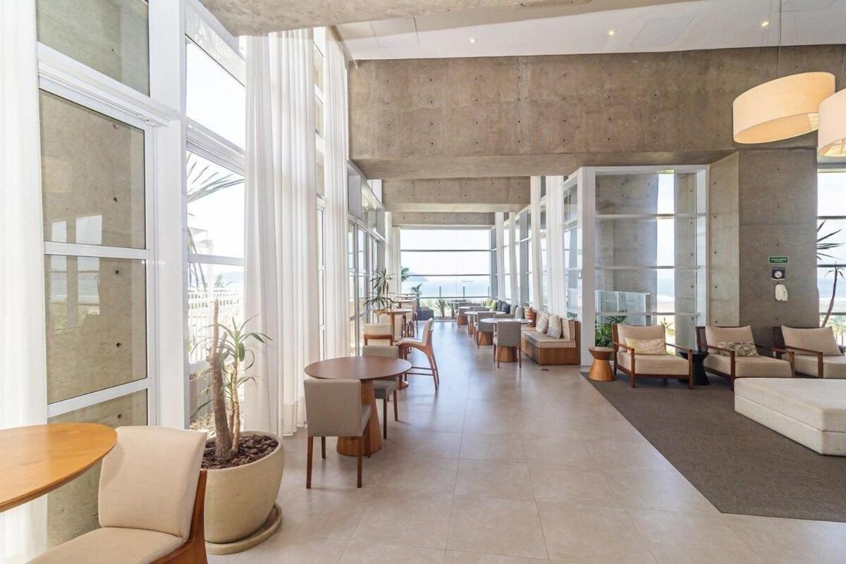 Studio Moderno Em Condominio De Luxo Pe Na Areia Santos  Esterno foto